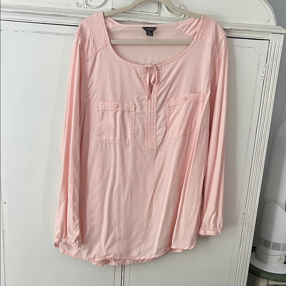 Eddie Bauer Light Pink Blouse